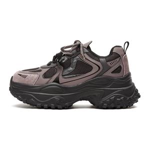 Женские кроссовки низкие массивные с амортизирующей износостойкой подошвой VAEL, фиолетовый