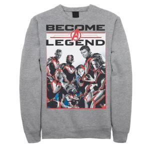 Мужская флисовая куртка Marvel Avengers Endgame Become A Legend