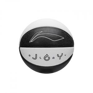 LINING Баскетбольный мяч PU Basketball Black White размер 6 для тренировок