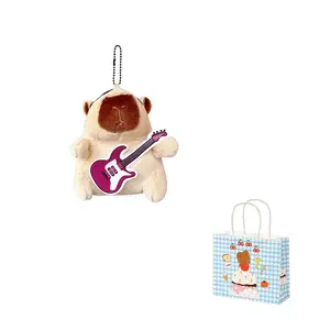 Капyбара плюшевый кулон высота 12см Dolls and bears dance