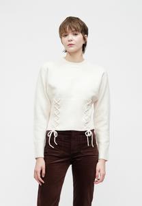 Джемпер Noisy May NMSLOAN O NECK , Birch/Off-White