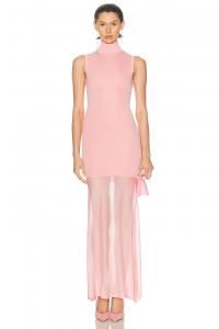 Amine Длинное платье Ser.O.Ya, Coral Blush