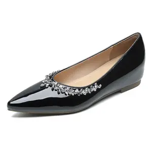 Lan Miao Женские повседневные туфли на 5 см каблуке черные, цвет Black