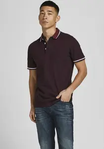 Рубашка-поло Jack & Jones "Paulos Polo", фиолетовый