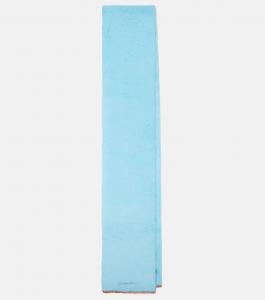 Шарф L'Écharpe Neve Jacquemus, синий