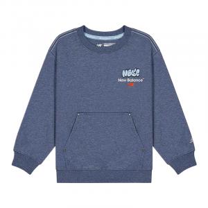 Свитшот SS25 детский New Balance, синий
