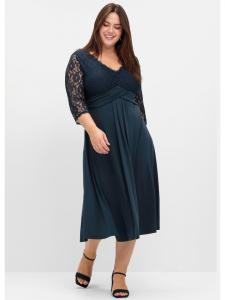 Платье sheego, темно-синий