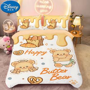 Disney Комплект постельного белья на кровать 1.5 м: пододеяльник 150x200 см, Happy Bear