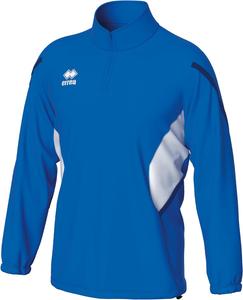 Мужская трикотажная футболка ERREA с застежкой-молнией до середины груди (CHARLES) с затягивающимися штанинами и карманами на молнии , синий/белый/темно-синий