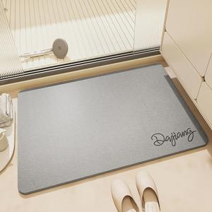 Dajiang Ковер 39x60 см для ванной комнаты Doraemon IP, из диатомита, нескользящий, набор 2 шт