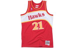 Майка баскетбольная Mitchell & Ness Atlanta Hawks выездная 1986-87 Dominique Wilkins Swingman Jersey