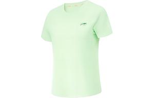 Футболка с рукавом реглан Li-Ning для женщин, цвет Mystic Fruit Green