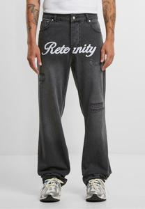 Джинсы свободного кроя Reternity, серый