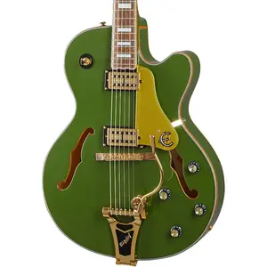 Электрогитара Epiphone Emperor Swingster Semi-Hollow, металлический лесной зеленый