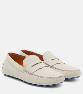 Гоммино Макро кожаные мокасины для вождения Tod's, Mastice