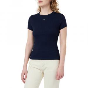 Футболка с коротким рукавом Tommy Jeans Slim Essential Ext, синий