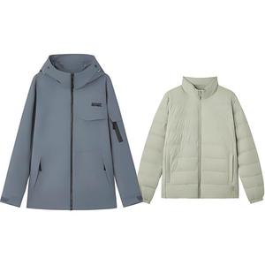 Пуховик мужской Periscope серый Skechers