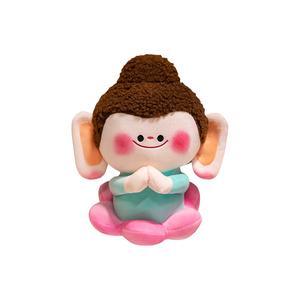 Плюшевая кукла Lotus Small Buddha Dolls высотой 30 см Howard