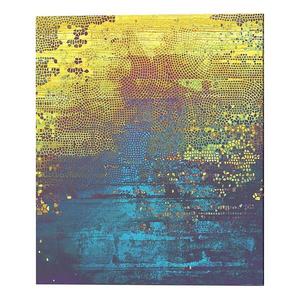 Металлическая картина Any Image Yellow Texture, 50x60x0,5 см, разноцветный