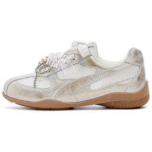 DAPHNE Женские низкие повседневные туфли шампань голд, цвет Champagne Gold