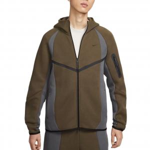 Куртка WINDRUNNER FW25 мужская Nike, темно коричневый/iron серый/черный