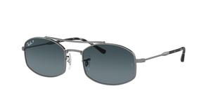 Солнцезащитные очки унисекс RB3719 RAY-BAN, gunmetal