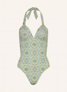 Купальник Hacienda с бретелькой через шею Heidi Klein, мультиколор