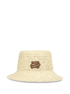 Панама в технике кроше Karl Lagerfeld, бежевый