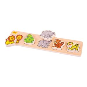 Bigjigs Toys, Пазл Джунгли с ручками