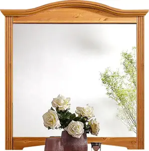 Зеркало для дома "Конрад", изготовлено из массива сосны, сертифицировано FSC Home affaire 93х94х5 см, цвет natur