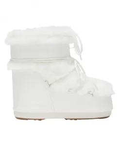 Детские сапоги из искусственного меха Moon Boot, белый