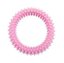 Кольцо Nayeco из кожи маленькой собаки с шампурами из роз 11 см Nayeco, цвет розовый