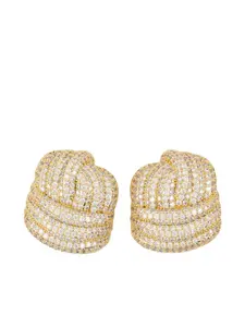 Серьги с эффектом узла Self-Portrait, золотистый