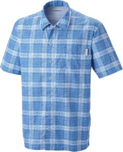 Мужская рубашка Columbia Super Tamiami с длинным рукавом, White Cap Knotty Gingham