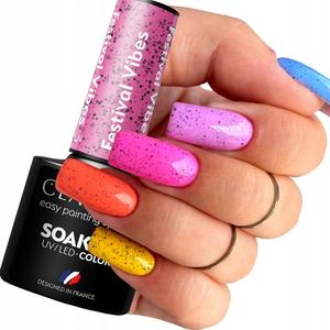 Гибридный лак для ногтей Claresa Festival Vibes Puderek