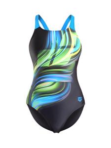 Купальник-бралетт ARENA BLOOM, черный