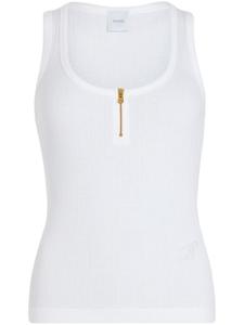 Ребристый топ Patou, белый