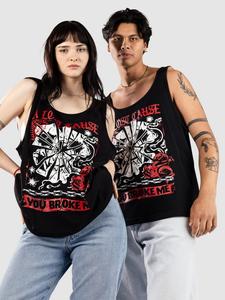 Майка A Lost Cause Broke V2 Tank Top, black