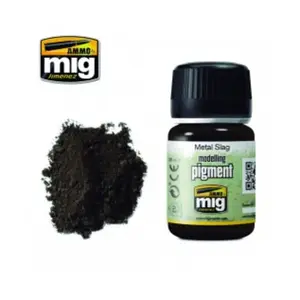 Металлический шлак, Modelling Pigment