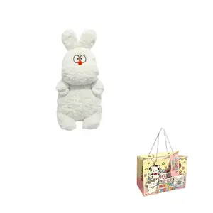 Плюшевая кукла Gazing Bear, Cute Milk Candy Rabbit, Huahua Sees The World, высота 40 см KUMAOYA