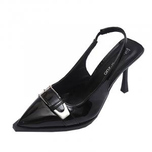 Женские туфли на тонком каблуке и высоком каблуке CAOT, Black 5Cm