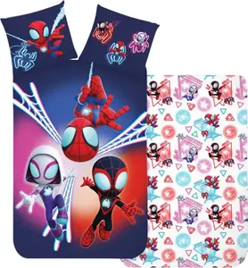 Пододеяльник с изображением Человека-паука, 140 x 200 см - 70 x 90 см - хлопок Javoli