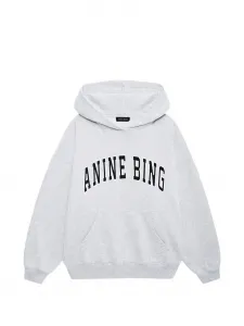 Худи с логотипом Anine Bing, серый