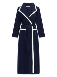 FÉRAUD PARIS Короткий халат 'High Class' в цвете Navy, White