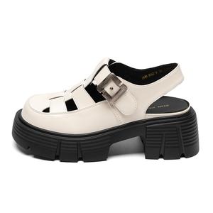 ZHR Римские сандалии женские бежевые, цвет Beige