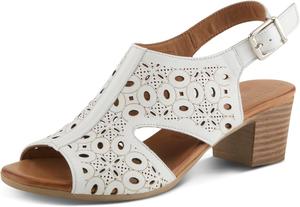 Женские кожаные сандалии Spring Step Kovach - удобные сандалии на пряжке для женщин, белый