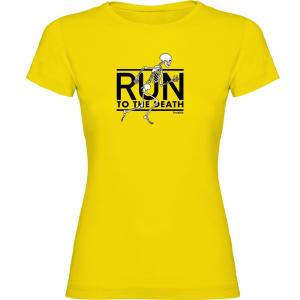 Футболка Kruskis Run To The Death, желтый