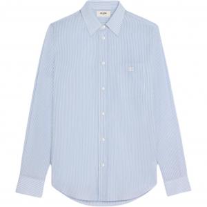Рубашка мужская синяя Celine, синий