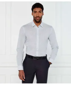 Рубашка Elisha02 Slim fit Hugo, белый