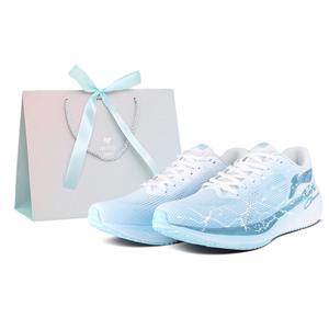 Wuyue 2.0 амортизирующий нескользящий износостойкий низкий LINING, синий белый gradient (special shopping bag)